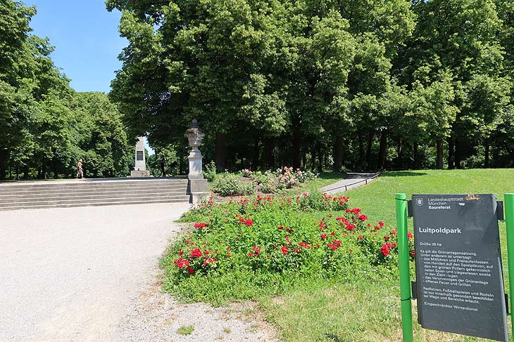 Luitpold Park im Herzen Münchens (©foto: Martin Schmitz)